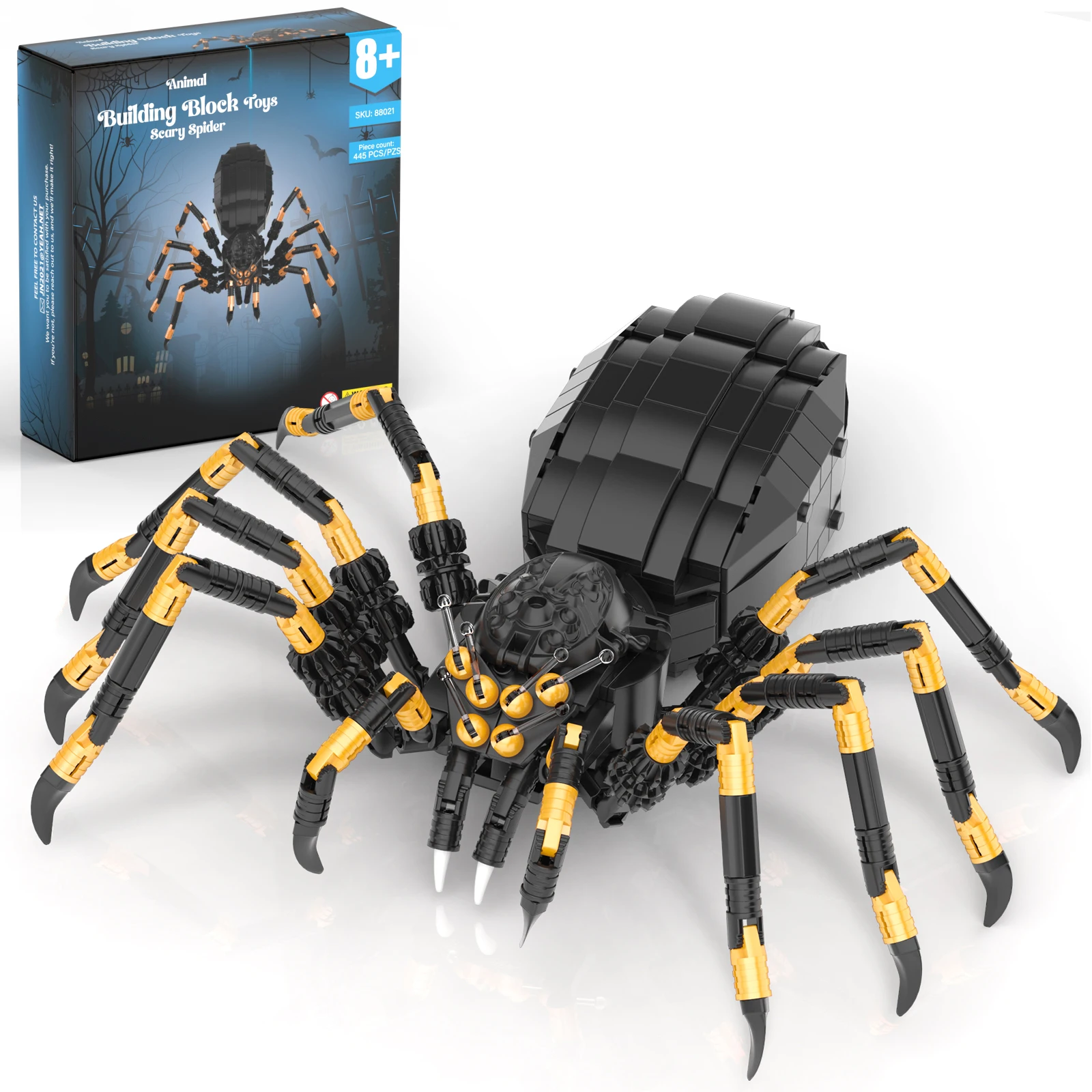 445pcs Creative Wild Animals Spider Building Blocks Set Micro Blocks Assembly Bl Review 2026: 203 Verified Reviews