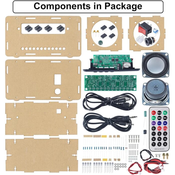 DIY Bluetooth-Compatible Speaker Kit LED FM Radio USB Mini Home Sound Amplifier  Review 2026: 178 Verified Reviews