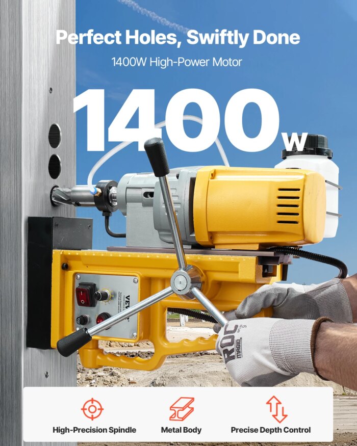 Magnetic Drill Boring Diameter Portable Electric Mag Drill Press Drilling Machin Review 2026: 260 Verified Reviews