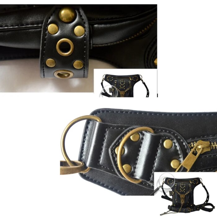 Steampunk Waist Leg Bags Women Men Victorian Style Holster Bag Motorcycle Thigh  Review 2026: 194 Verified Reviews