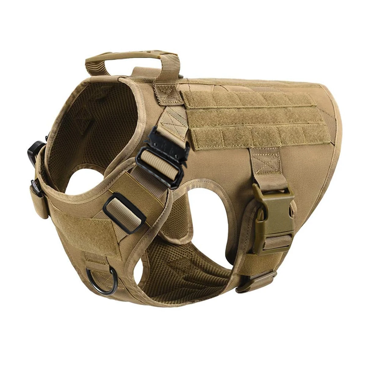 Tactical Dog Harness Leash Collar Molle Pouches for Medium Large Dogs Training M Review 2026: 244 Verified Reviews
